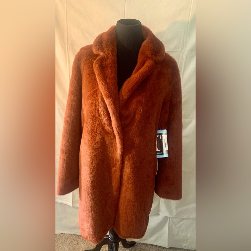 NWT Faux Fur Coat
